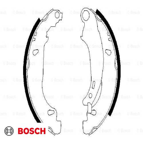 FREN BALATASI ARKA  B.M 206 / 206+ 99- Ürün Görseli