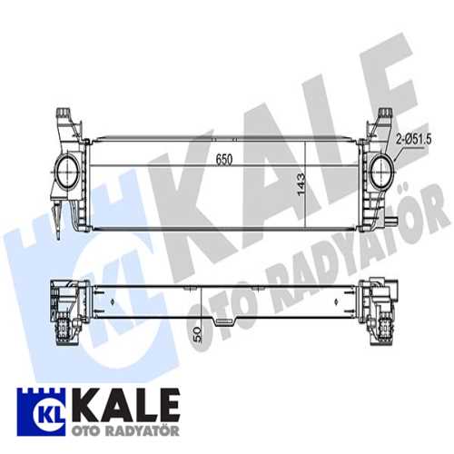 MERCEDES W447 MERCEDES TURBO RADYATÖRÜ Ürün Görseli
