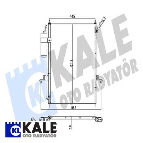 JAPON L200 JAPON KLIMA RADYATÖRÜ