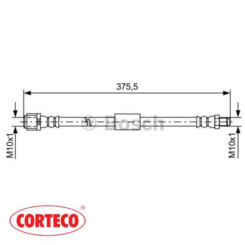 FREN HORTUMU ARKA  BM 212-218 2009-2014