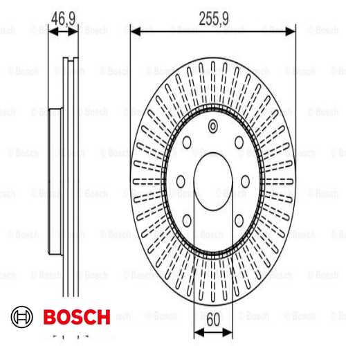 FREN DISKI ÖN  F14D3 F16D3 LACETTI 04- Ürün Görseli