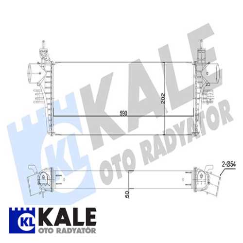 JAPON HILUX (GUN135, GUN125, GUN126) JAPON TURBO RADYATÖRÜ .