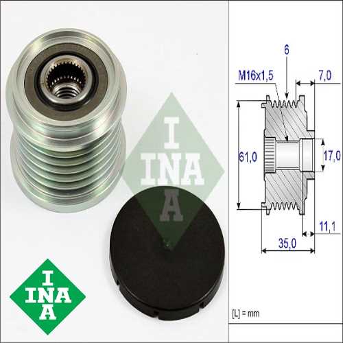 FIAT DUCATO III/DAILY FIAT ALTERNATÖR KASNAGI SARJ KASNAGI Ürün Görseli