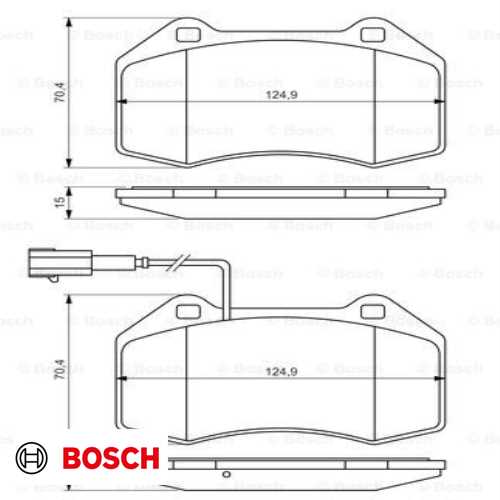 FREN BALATASI ÖN FISLI 1,4 PUNTO-G.PUNTO-MITO 07-
