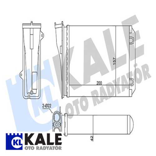 PSA 208 I / 2008 I PSA KALORIFER RADYATÖRÜ