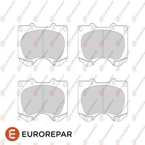 FREN BALATASI ÖN  2.4 D:2.8 D HILUX (GUN135,125,126) 15- : HILUX (KUN26) 3.0 D4D 09-15 : LAND CRUISER PRADO (J12) 03-09 : LAND CRUISER PRADO (J15) 09-17 : PAJERO (V9) 07- 15- Ürün Görseli