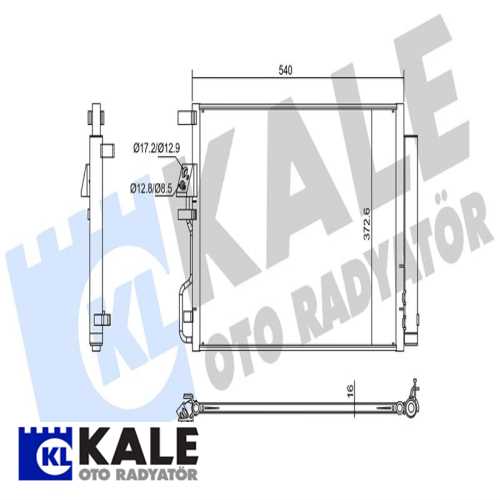 KORE TUCSON / SPORTAGE KORE KLIMA RADYATÖRÜ