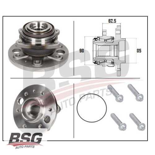 PORYA ARKA RULMANLI KOMPLE BM W906 SPRINTER-CRAFTER 06- Ürün Görseli