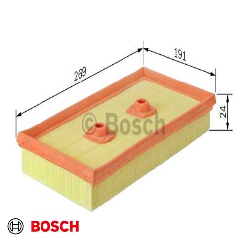 HAVA FILTRESI E1105L / LX3525 CJZA-CJZB-CYVA-CYVB-CPVA 1,2 TSI-1,4 TSI GOLF7-A3-LEON-PASSAT-TIGUAN 13- Ürün Görseli