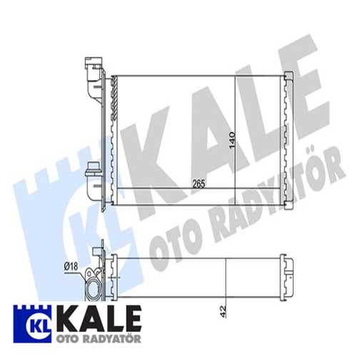 BMW E30 BMW KALORIFER RADYATÖRÜ