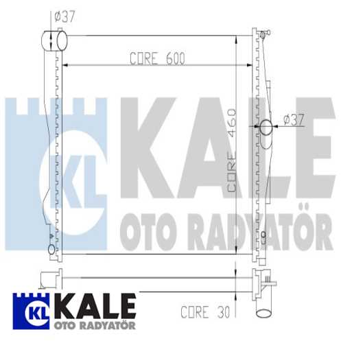 BMW E81-E82-E87-E88-E90-E91-E92-E93-X1 E84
 BMW SU RADYATÖRÜ MANUEL Ürün Görseli