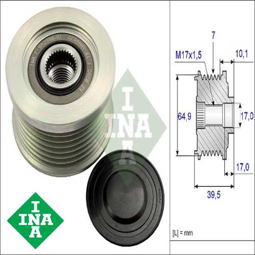 JAPON NAVARA (D40) JAPON ALTERNATÖR KASNAGI . Ürün Görseli