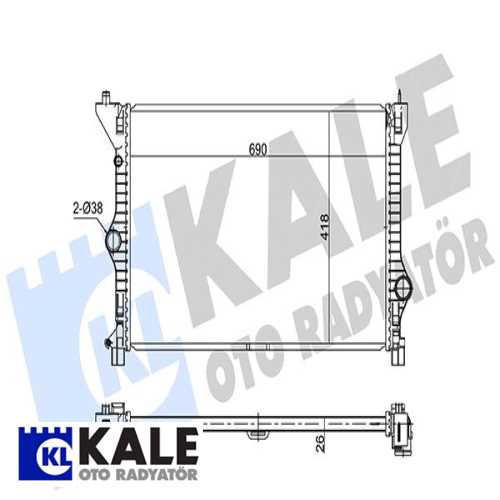 MERCEDES MERCEDES MERCEDESBENZSPRINTERCLASSIC35T45T13MTBRAZING690X418X26SU Ürün Görseli