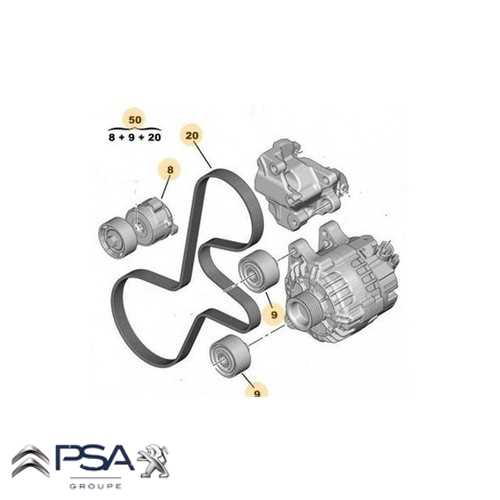 V KAYIS SETI  1.4/ 1.6 HDI 206/BIPPER/407/PARTNER 00-