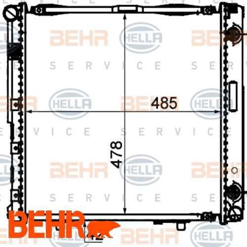 SU RADYATÖRÜ KLIMALI M102 W124 85-93
