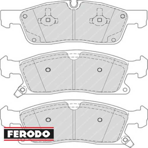 MERCEDES W166 MERCEDES FREN BALATASI ÖN Ürün Görseli