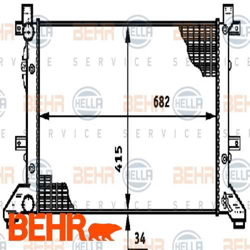 SU RADYATÖRÜ  ANJ-AVR-AHD-ATA-BCQ 2,5 TDI-2,8 TDI LT-SPRINTER 96-06
