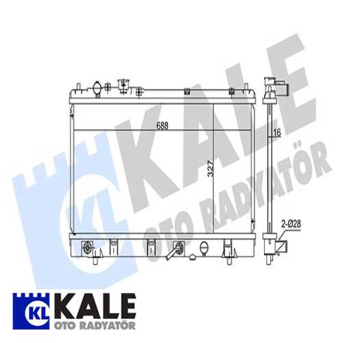 JAPON 323 (BJ) JAPON SU RADYATÖRÜ 327X688X16 Ürün Görseli