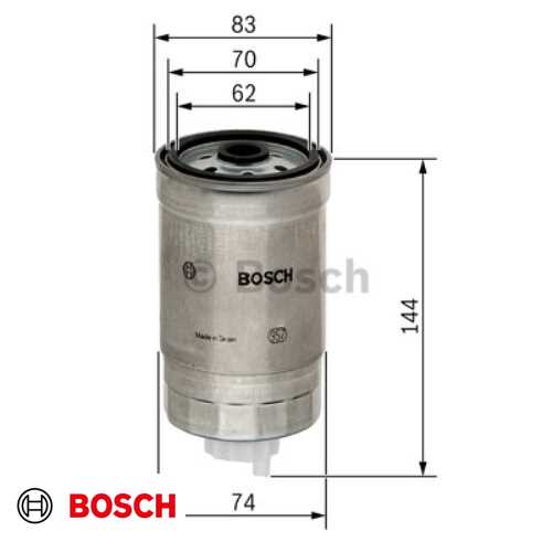 YAKIT FILTRESI KISA VIDALI TIP 1,5 DIZEL CRDI ACCENT ERA/MATRIX/I30/IX35/IX55/SANTAFE/CEED/RIO/SORENTO/SPORTAGE 2006-