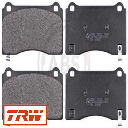 ÖN FREN BALATASI SPOR PAKET OLMAYAN TESLA MODEL Y 2019> MODEL 3 2017> Ürün Görseli