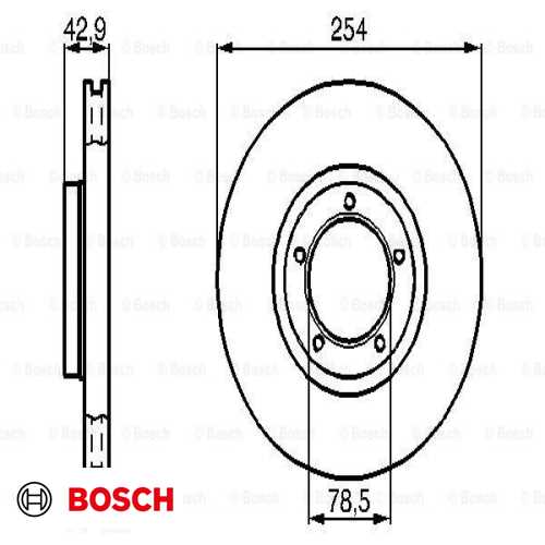 FREN DISKI ÖN ADET / YVT 1125 AA BM TRANSIT M12 92-