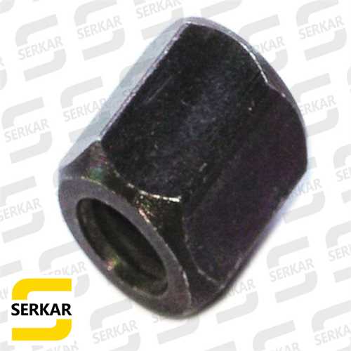 DKS EKSOZ SOMUNU SİYAH 