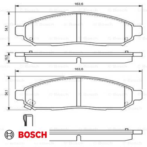 FREN BALATASI ÖN 16'' Jant 2.5 DCI NAVARA (D40) : PATHFINDER 05-10 05-15