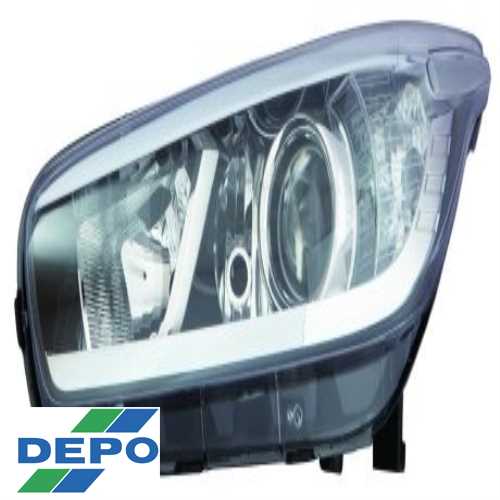 FAR SOL ELEKTRIKLI - SIYAH - MOTORLU - H7/H7/PY21W/5W - FAR SEVIYE AYARLAMALI BENZIN-DIZEL CEED/PROCEED 2012-