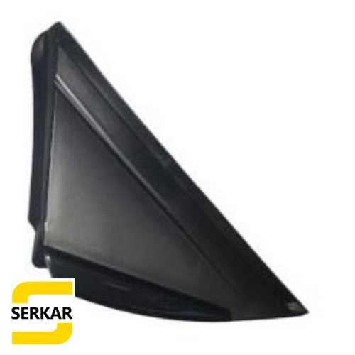 MEGANE IV AYNA ÜÇGENİ SOL SİYAH Ürün Görseli