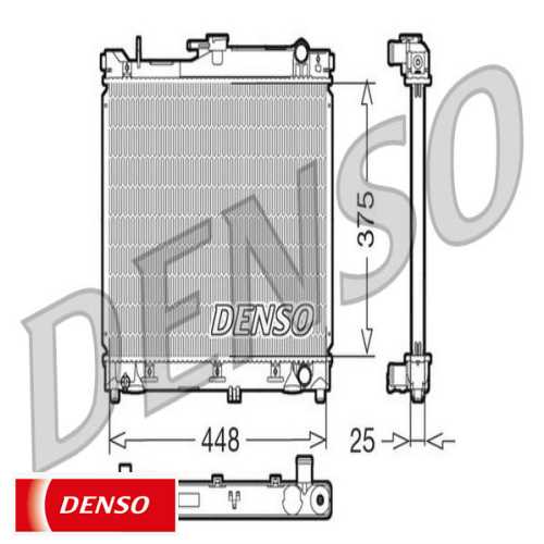 SU RADYATÖRÜ MANUEL BENZIN JIMNY 98 -> Ürün Görseli