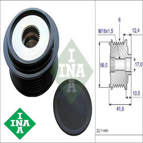 VW A4-A5 VW ALTERNATÖR KASNAGI ALP2445 Ürün Görseli