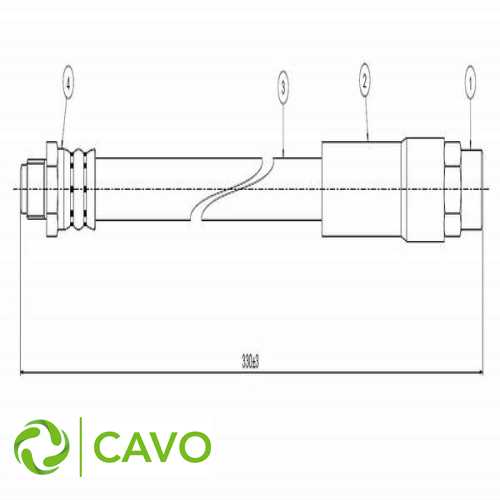 FREN HORTUMU ARKA SAG-SOL BM E60-E61-E63-E64-E65-E66 44107 Ürün Görseli