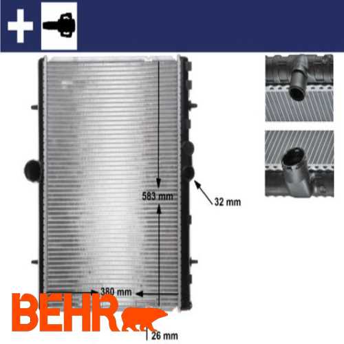SU RADYATÖRÜ  1,6 MJT-2,0 HDI SCUDO III-EXPERT III-JUMPY III 