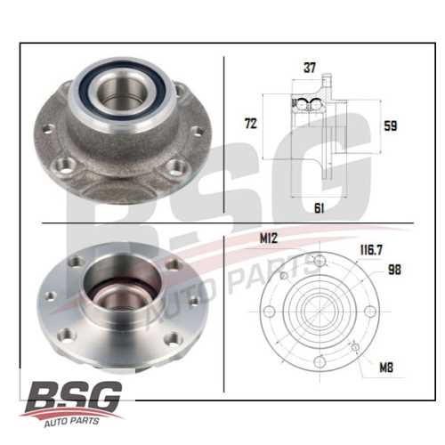 PORYA ARKA RULMANLI ABS`SIZ BM ALBEA/PALIO/LINEA/DOBLO/TPSX/UNO 91-