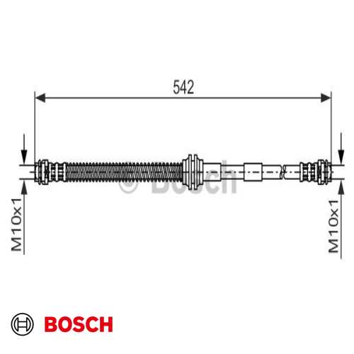 FREN HORTUMU ÖN  BM TOUAREG-Q7-CAYENNE 04- Ürün Görseli