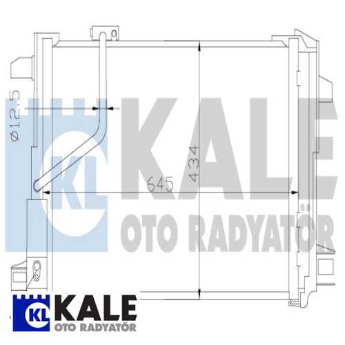 MERCEDES 204-207-212-218 MERCEDES KLIMA RADYATÖRÜ Ürün Görseli