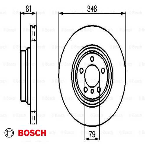 FREN DISKI ÖN  BM E65-66 02-05 Ürün Görseli