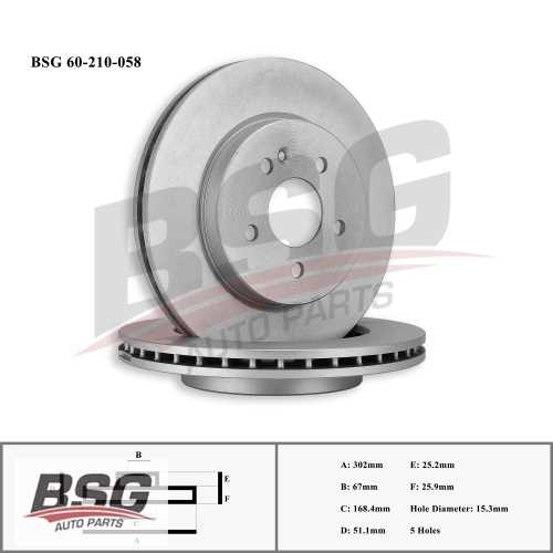 MERCEDES M-SERISI 163 MERCEDES FREN DISKI ÖN Ürün Görseli