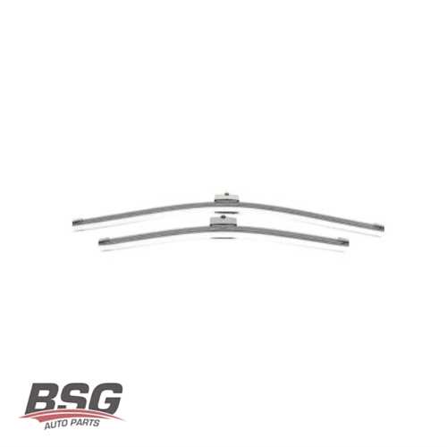 SILECEK SÜPÜRGESI ÖN TAKIM 3397118936 / 119355  (600 X 475 MM) (MUZ TIP) BM GOLF5-JETTA-CADDY 04-06