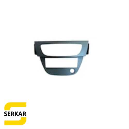 MEGANE III FLUENCE RADYO GÖZÜ ÇERÇEVESİ TEYP ÇERÇEVESİ SİYAH TEK DELİK Ürün Görseli