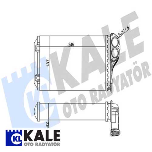 PSA 307 PSA KALORIFER RADYATÖRÜ OTOMATIK KLIMA Ürün Görseli