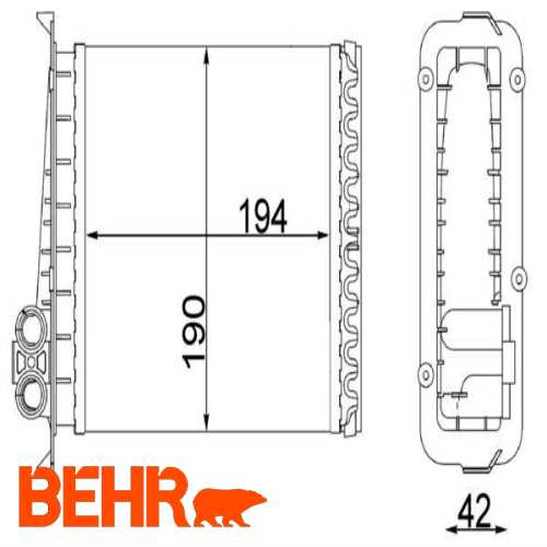 KALORIFER RADYATÖRÜ  BM 850/C70/S70/V70 96-