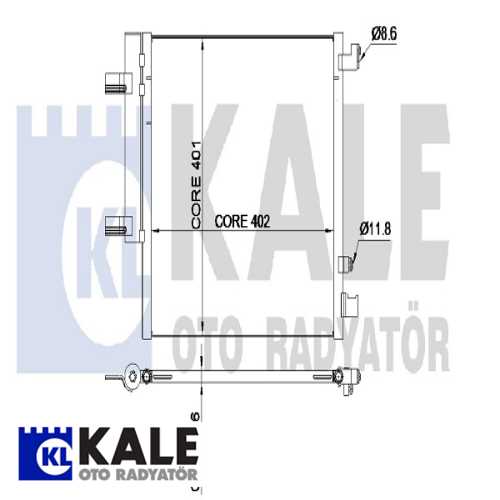 OPEL SPARK M300 OPEL KLIMA RADYATÖRÜ