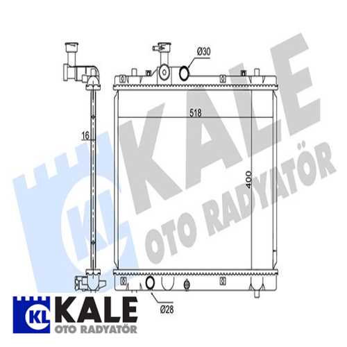 JAPON SWIFT (NZ) JAPON SU RADYATÖRÜ 400X518X16 Ürün Görseli