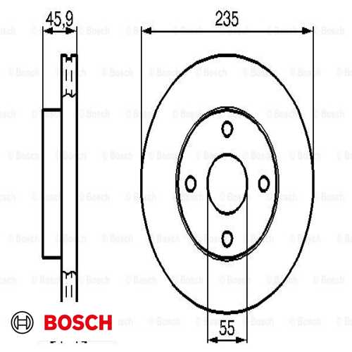 FREN DISKI ÖN . 1.5 323 (BA, BJ) 95-00 Ürün Görseli