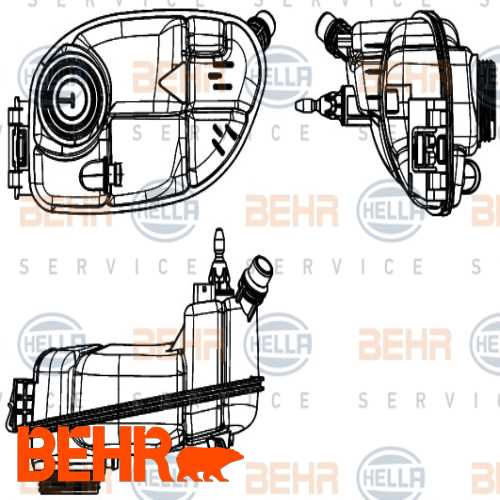 RADYATÖR YEDEK SU DEPOSU  BM 117-176-246-X156 2012- Ürün Görseli