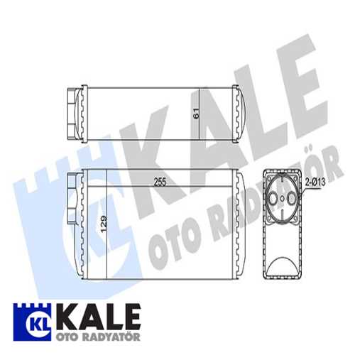 VW FAVORIT-FELICIA VW KALORIFER RADYATÖRÜ