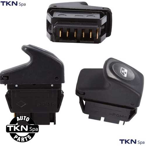 CAM AÇMA ANAHTARI RENAULT CLIO II MEGANE I 6 FİŞLİ TEKLİ Ürün Görseli