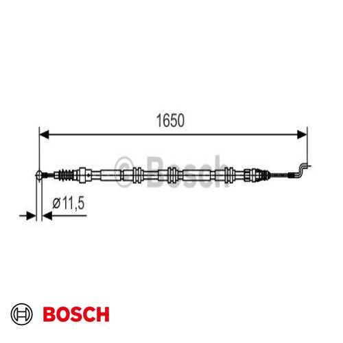 EL FREN TELI ARKA (1650 mm) BM T5-T6 04-