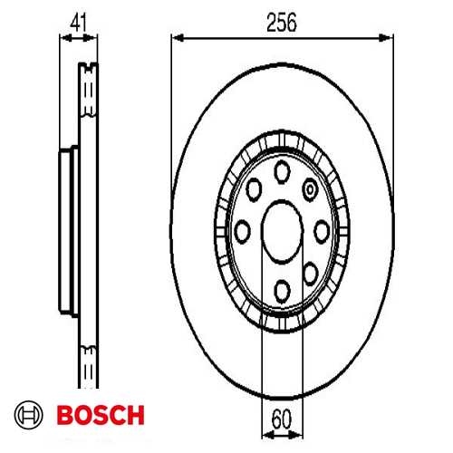 FREN DISKI ÖN  1.6-1.8 8V VECTRA A/ASTRA F/CORSA B 96-01 Ürün Görseli